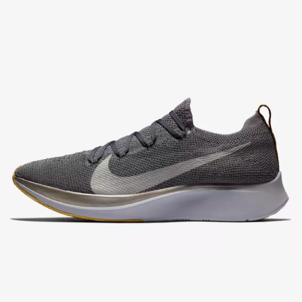 nike zoom fly grey red