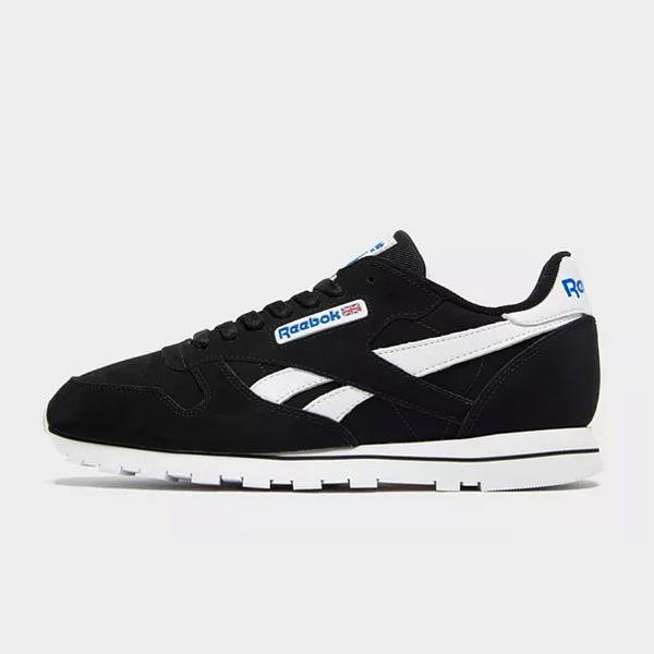 reebok classic leather white and black