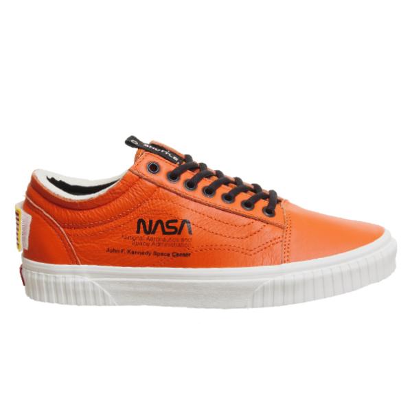 nasa vans shoes orange