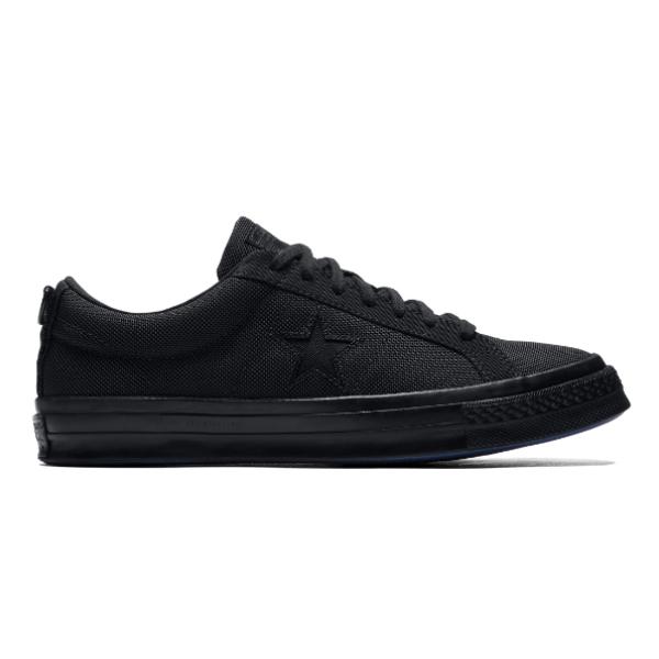 converse one star triple black