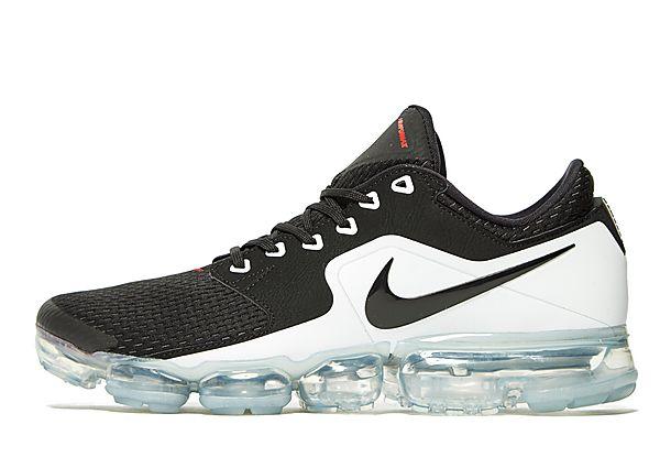 nike vapormax mens black and red