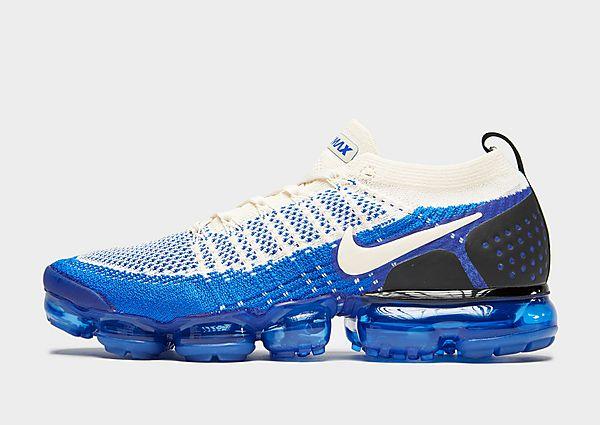 blue and white vapormax flyknit