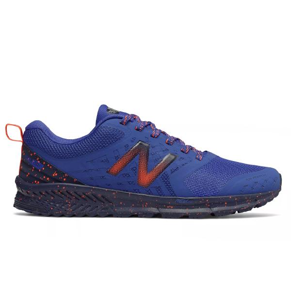 new balance mens nitrel trail running shoes pacific blue