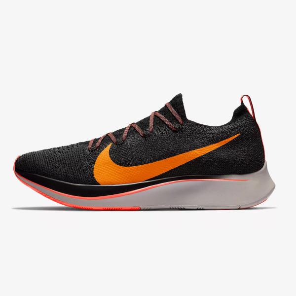 nike zoom black orange