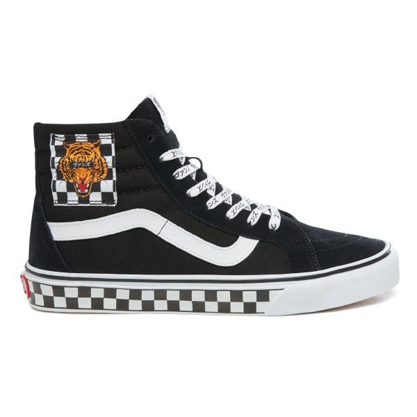 tiger checkerboard vans