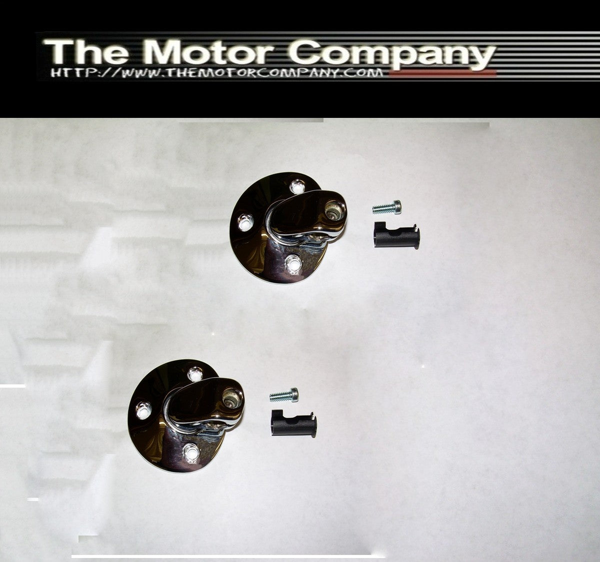 1965, 1966, 1967, 1968, 1969, 1970, 1971, 1972 Sun Visor Brackets (exc conv)