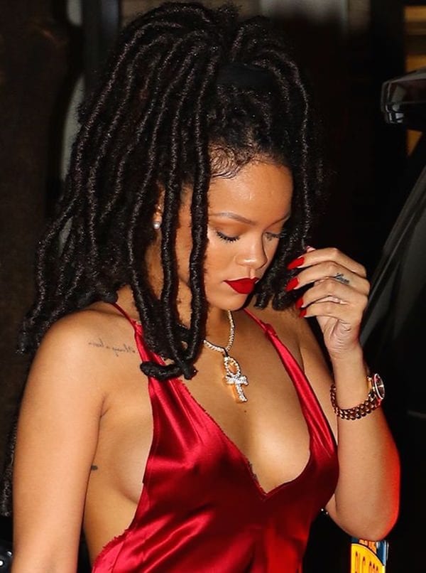 Rihannas Jumbo Locs