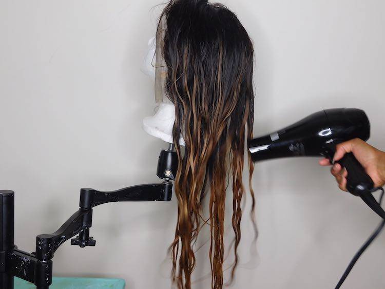 drying-hair