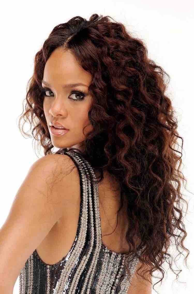 rihanna-curly-wavy-brown-middle-part