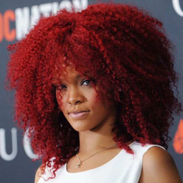 Kinky Curly Red