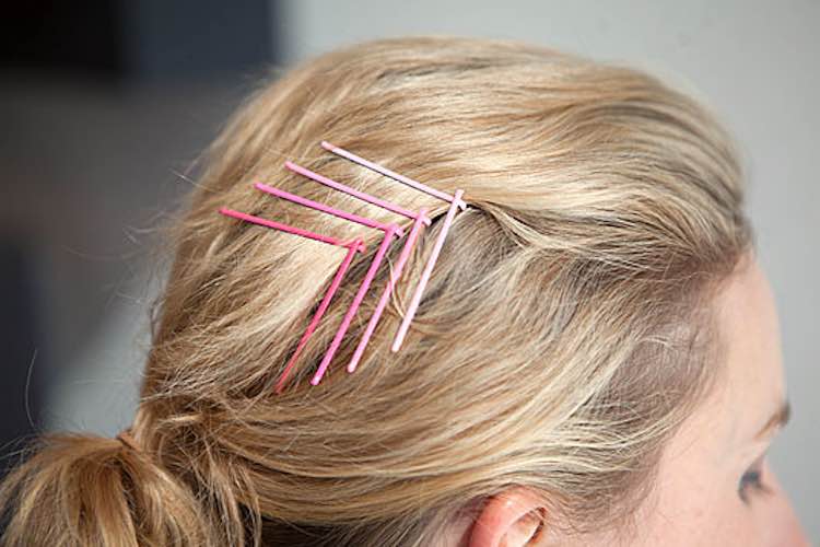 use bobby pins 