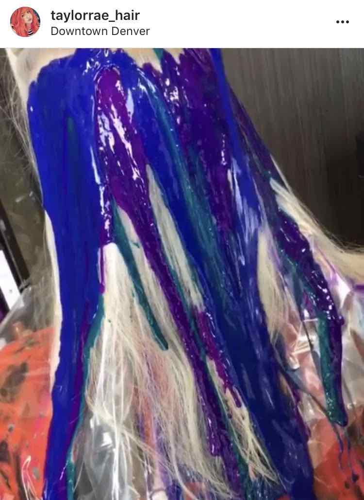 Taylor rae hair Drip Hair Color Technique