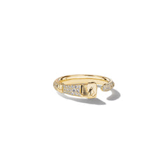 Parsons Brush Diamond Eternity Ring_18k Yellow Gold