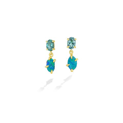 ZoZo-Boulder-Opal-&-Tourmaline-Drop-Earrings_18k Yellow Gold