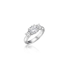 Park 3-Diamond Engagement Ring