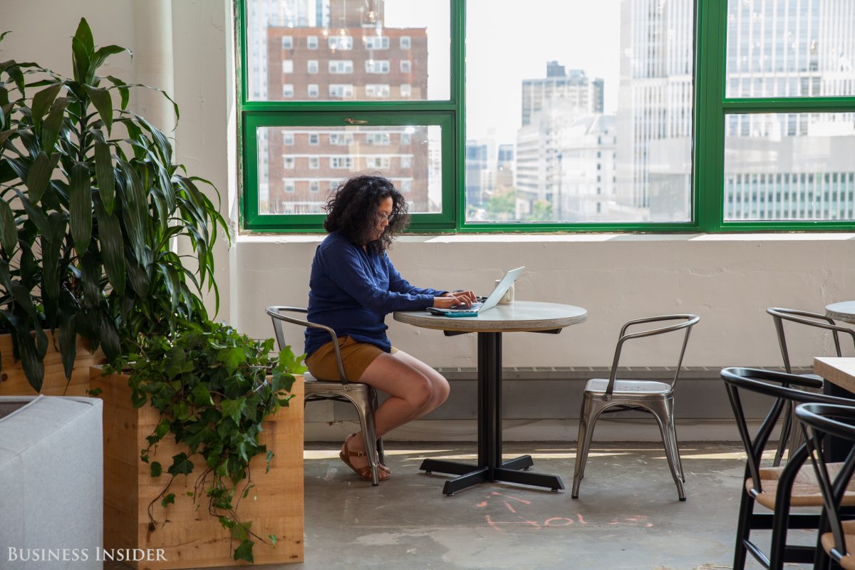 Green Wall at Etsy HQ by Greenery NYC.