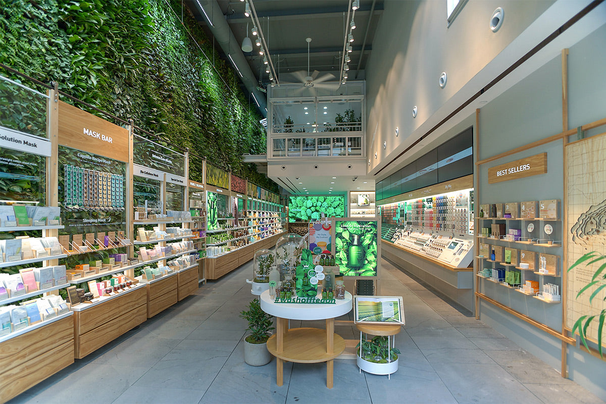 NYC's Largest Public Indoor Green Wall