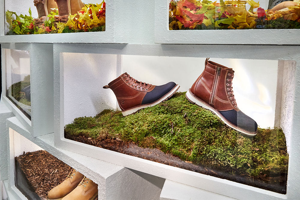 Plant Installation and Interiorscaping at the Timberland Store on Bryant Park in NYC