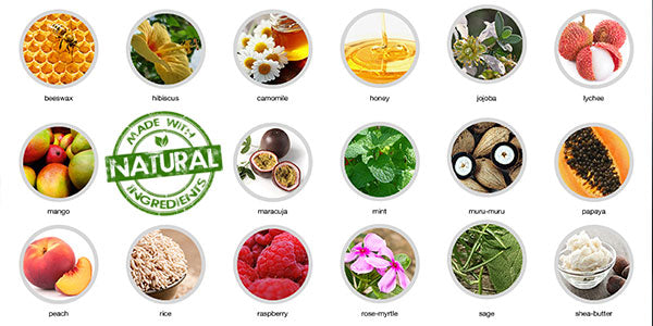 Look out for natural ingredients