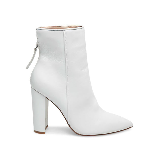 TRISTA BOOTS IN WHITE LEATHER | WOMEN'S 