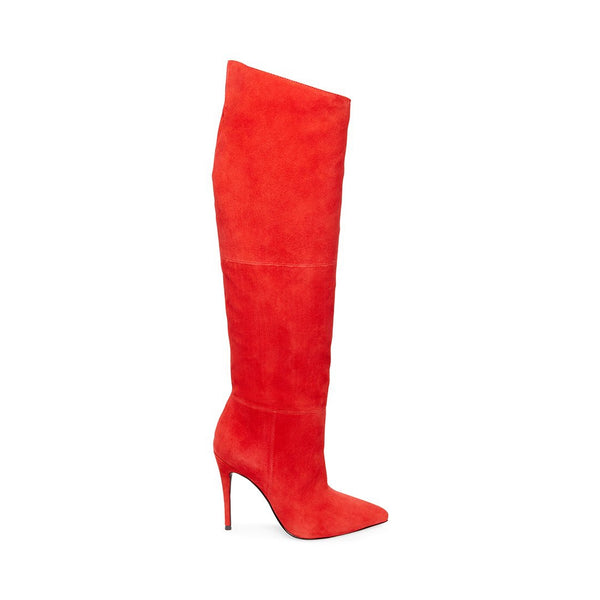 steve madden boots red