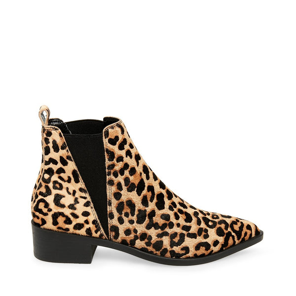 steve madden women's jerry leopard booties