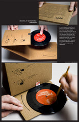 card talk record player