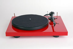 red pro-ject debut III turntable 