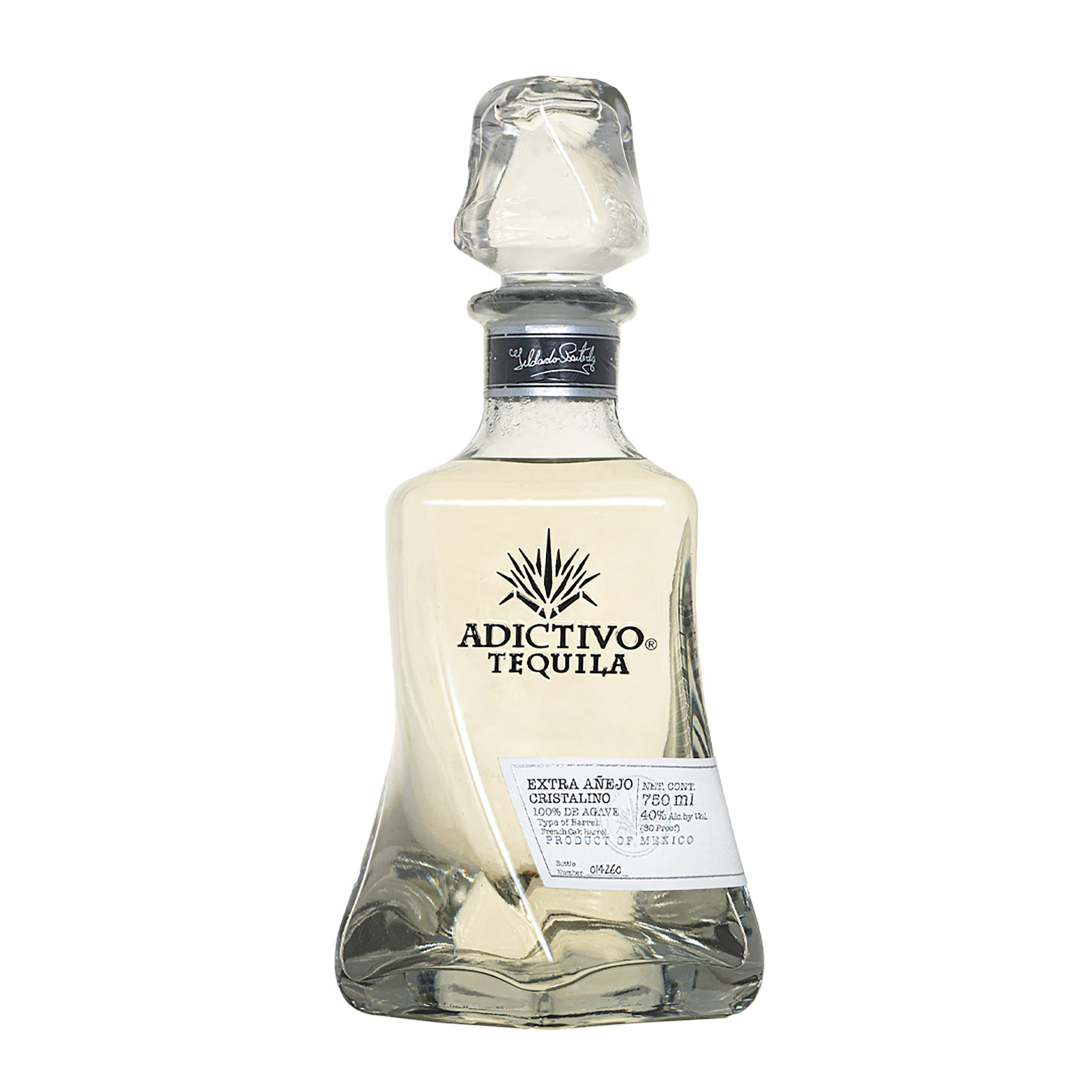 Adictivo Extra Añejo Cristalino Tequila 750ml 2581