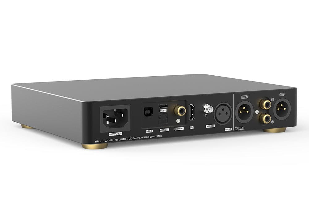 SMSL SU-10 DAC Dual ES9038PRO Decoder support MQA-CD DSD512 with Remo