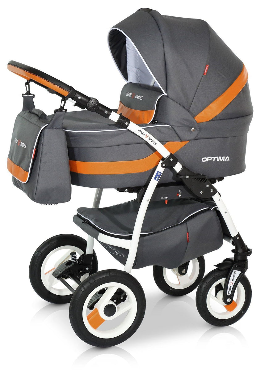 Guess Conversational Imaginative Buggy 3in1 Travel system with car seat OPTIMA Eco line –  wholesalebellobabies