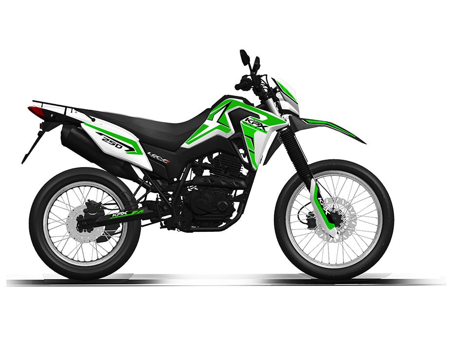  KPX250 EFI 6-Speed Dual Sport Bike Motorcycle Enduro .