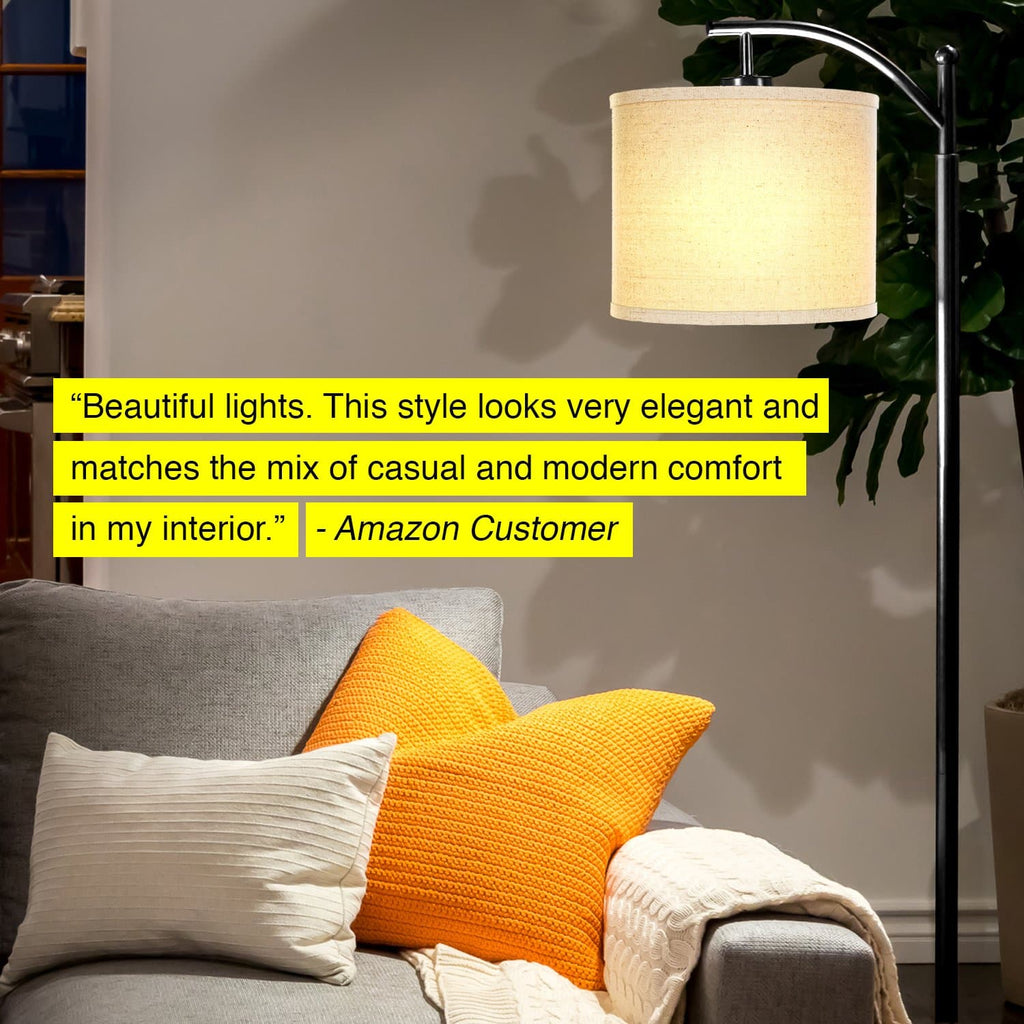 Montage Led Floor Lamp Classic Pole And Arc Reading Light