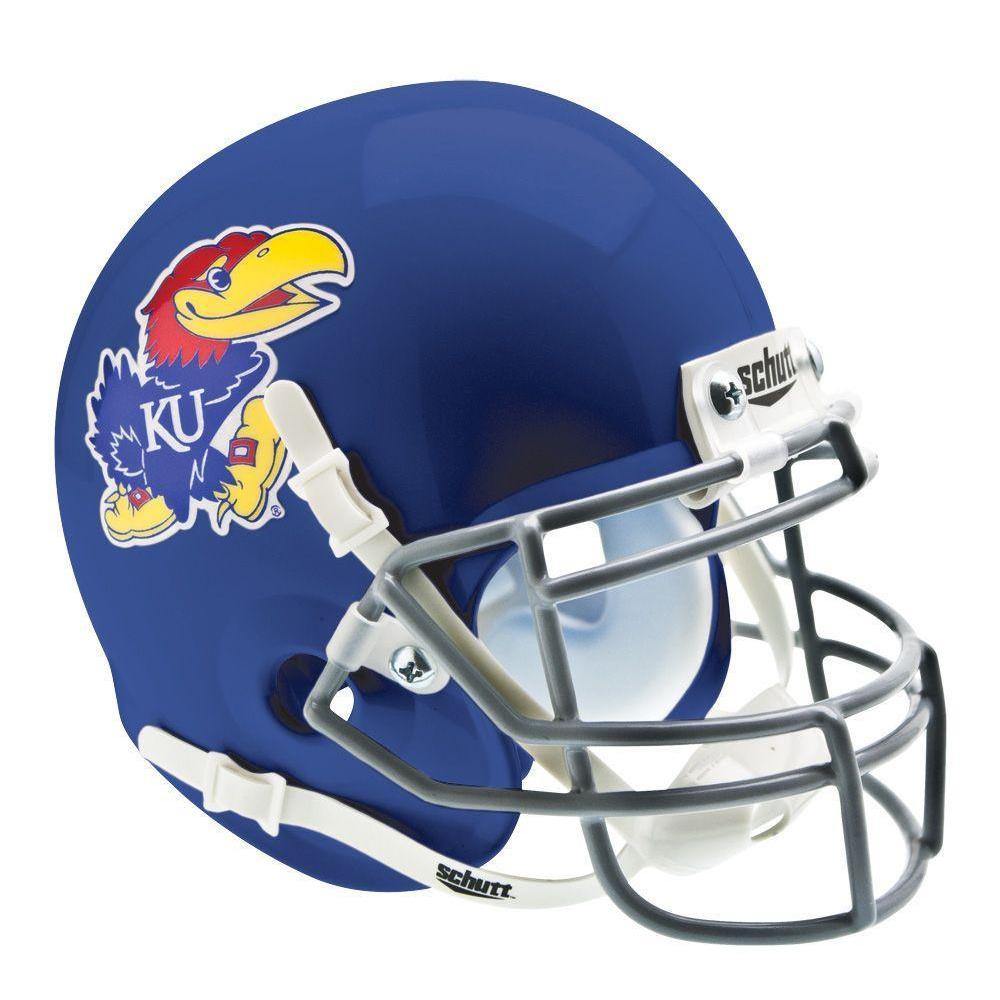 kansas jayhawks helmet