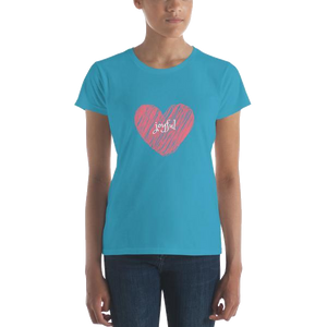 "Heart" Customizable Women T-shirt