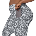 Load image into Gallery viewer, Gray Safari Leggings with pockets
