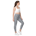 Load image into Gallery viewer, Gray Safari Leggings with pockets
