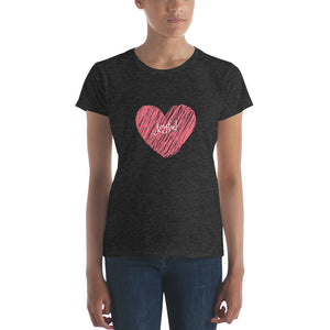 "Heart" Customizable Women T-shirt - vierrawatches  