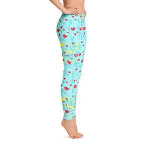 Californian Poppy Leggings - vierrawatches  