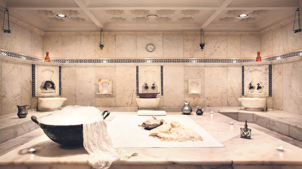 turkish relaxing bath