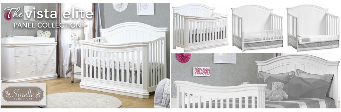 vista elite 4 in 1 crib conversion kit