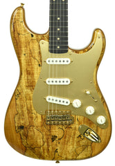 Spalted Maple on a Fender Custo Shop Artisan Strat