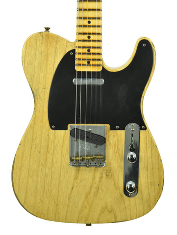 Fender Custom Shop Aged Natural Finish on a 1 Piece Ash Body