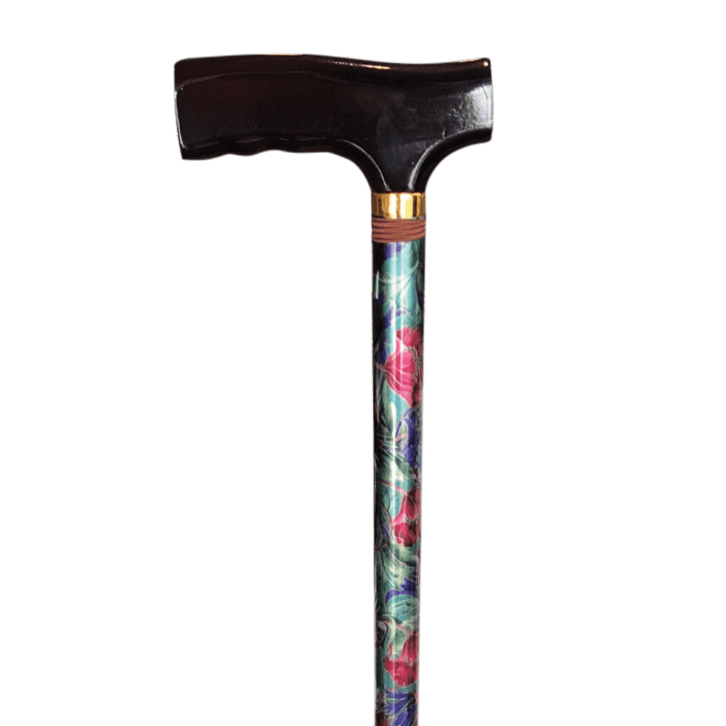 Gold Walking Stick Non Folding — Northableeq 0969