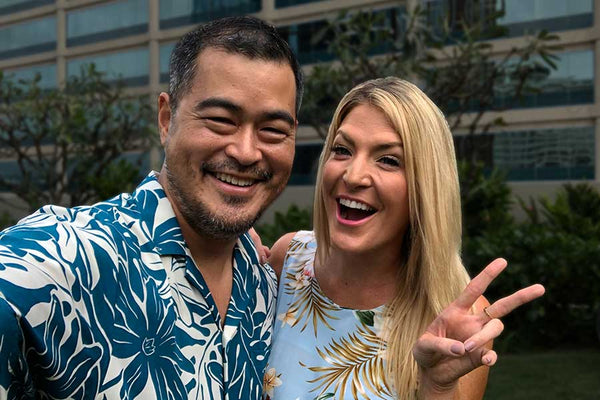 casual Aloha shirt and Hawaiian dress