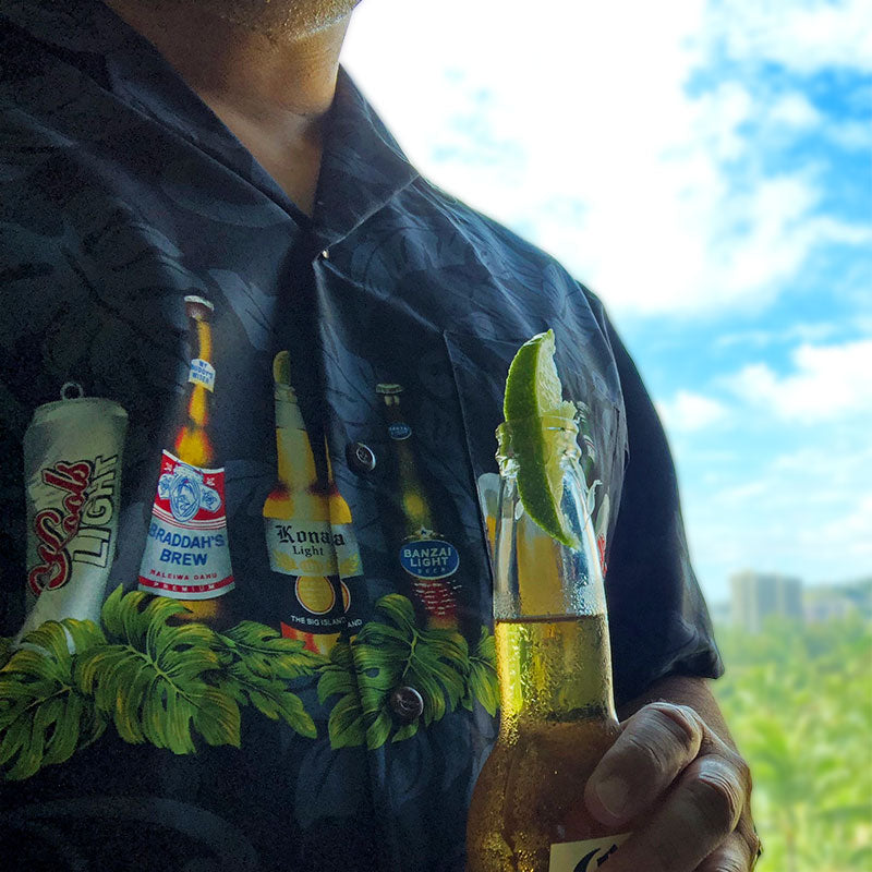 beer Hawaiian shirt with a corona beer