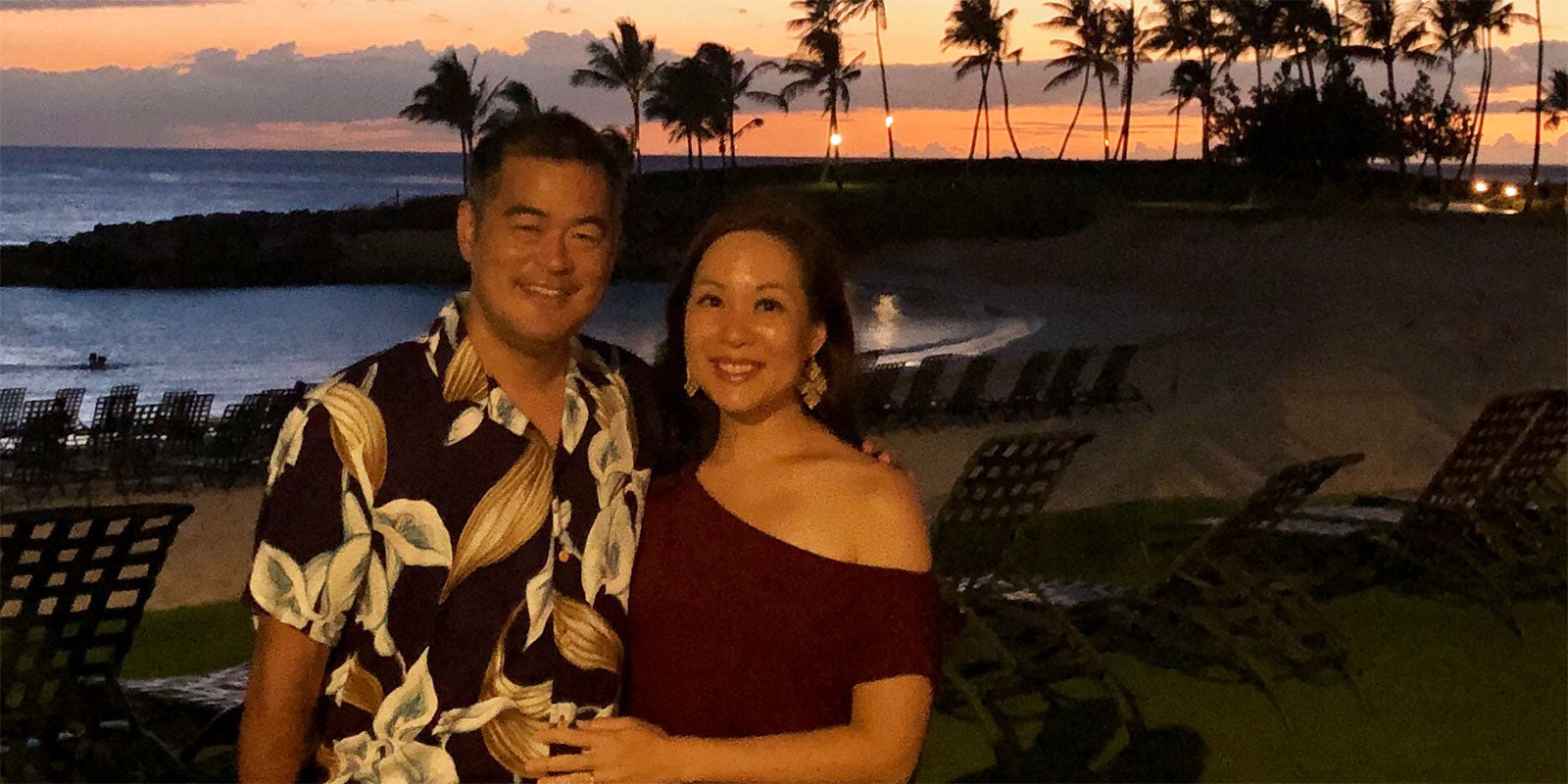 Ko Olina is a great place to watch a sunset!