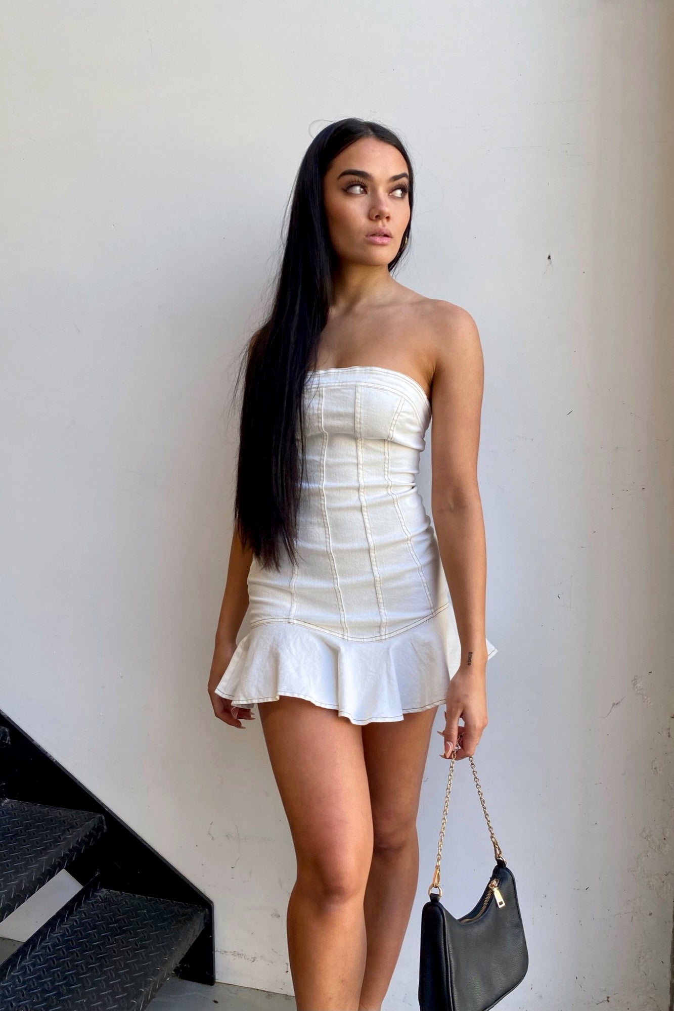 Gaia Dress - White