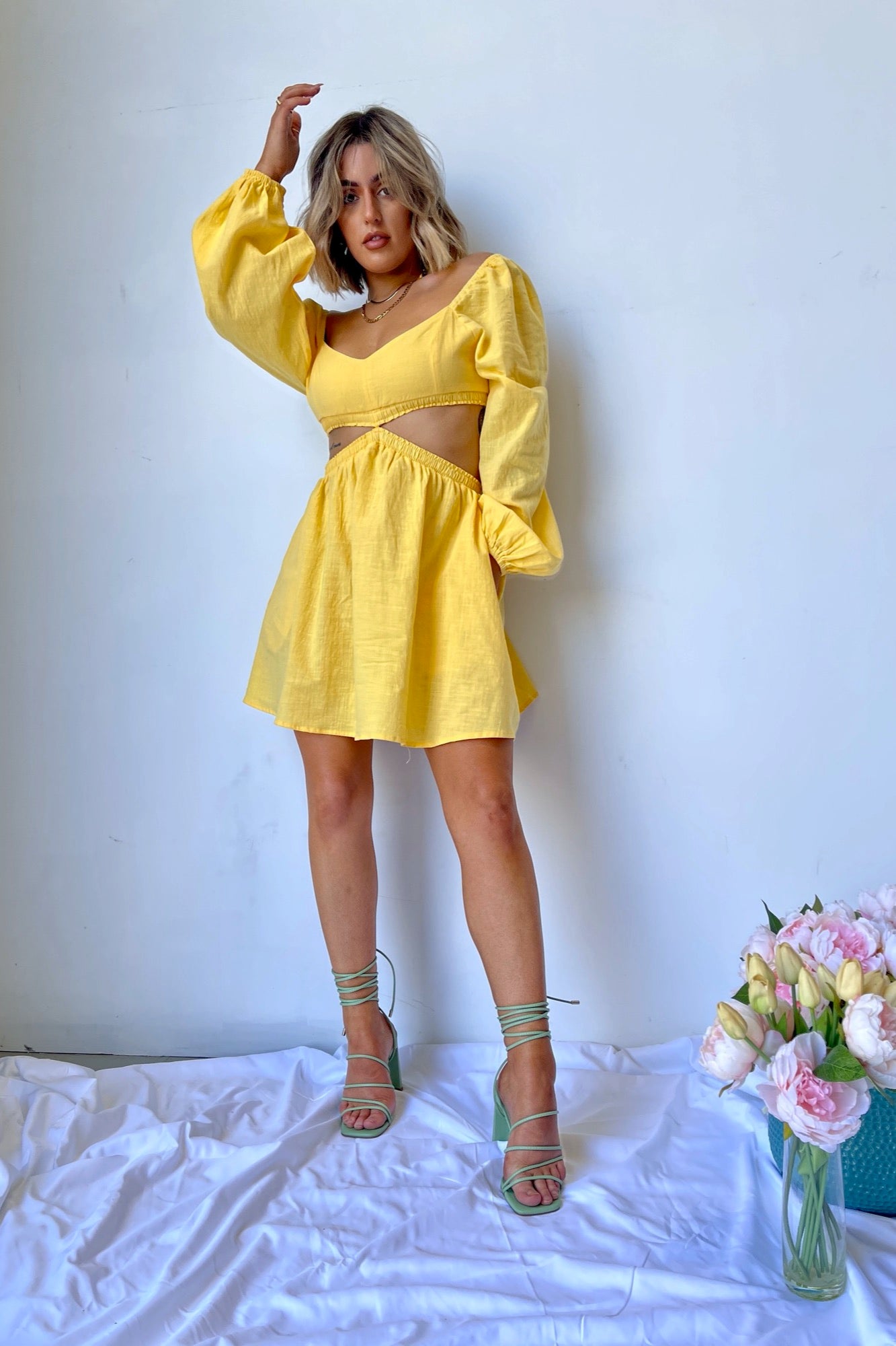 Tinsley Dress - Yellow