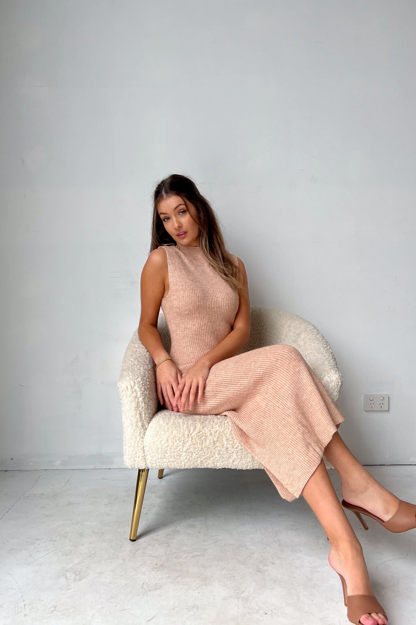 Briggy Dress - Beige